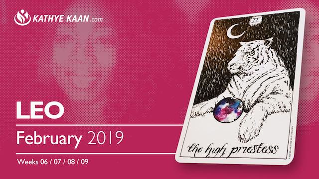 leo tarot reading february