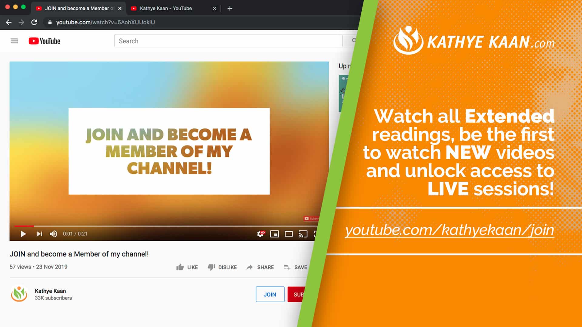Join My YouTube Channel and Become a Member to watch Extended readings and unlock access to LIVE sessions
